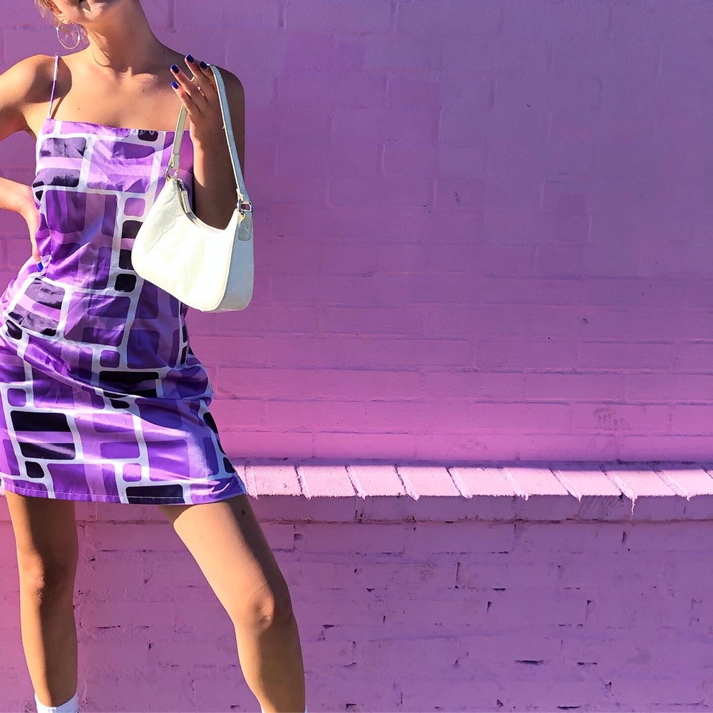 Vintage purple dress
